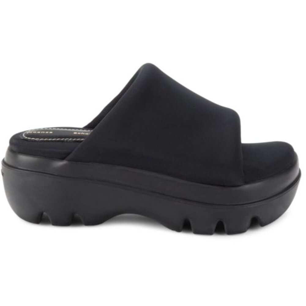 Proenza Schouler Fabri Platform Sandals, size US 8 / EU 38, black